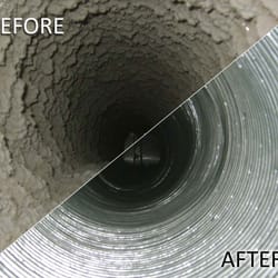 Melbourne Home Servicing Duct Cleaning Before and After